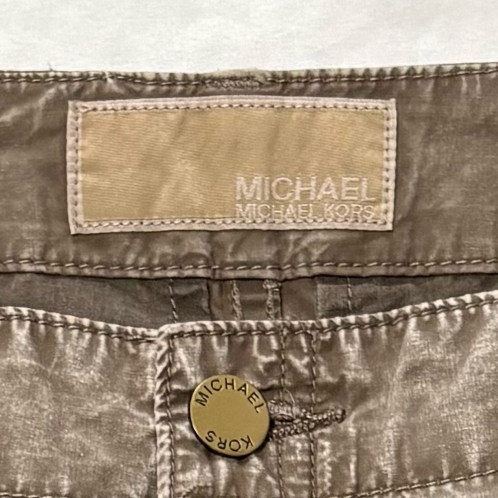 Michael Kors Collection-Brown Cargo Pants-Designer Sample - Picture 3 of 14